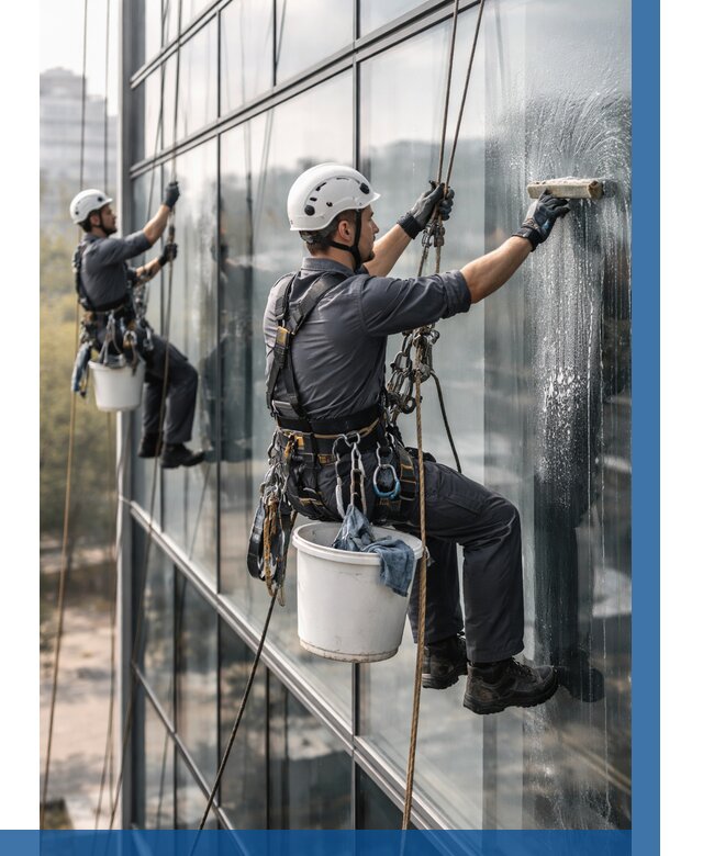 Мойка сплошного остекления в Миассе, заказать от 305 р.| ВЫСОТНИК-Мсс