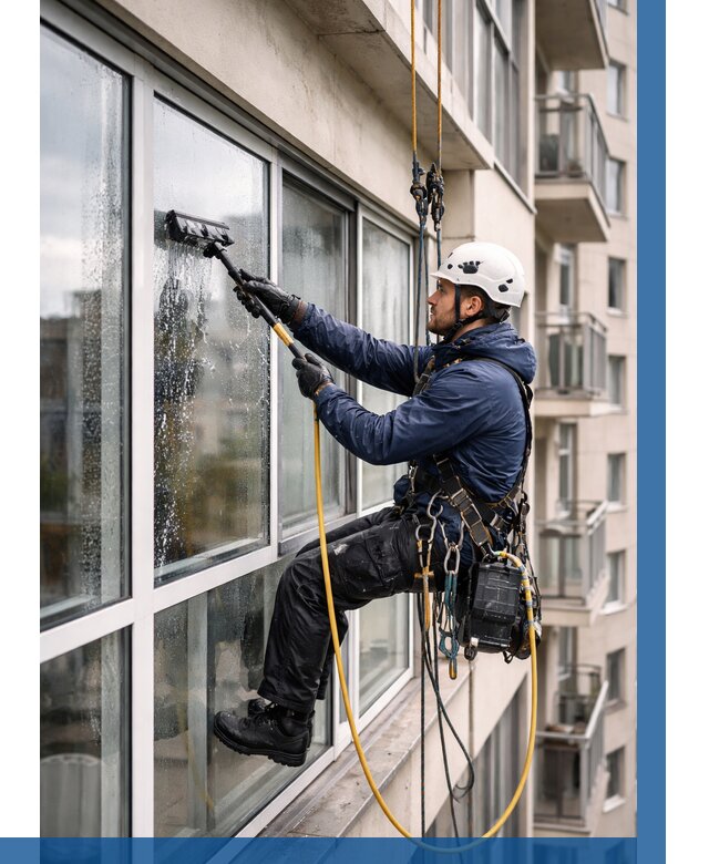 Мойка балконного остекления в Миассе от 3560 р. | ВЫСОТНИК-Мсс