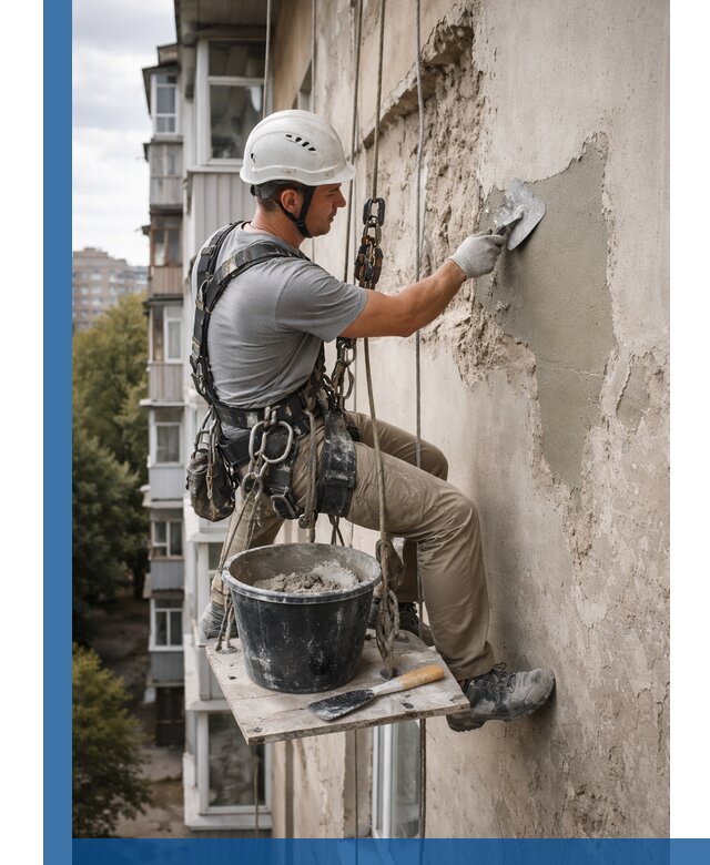 Восстановление фасадной штукатурки в Миассе с гарантией качества