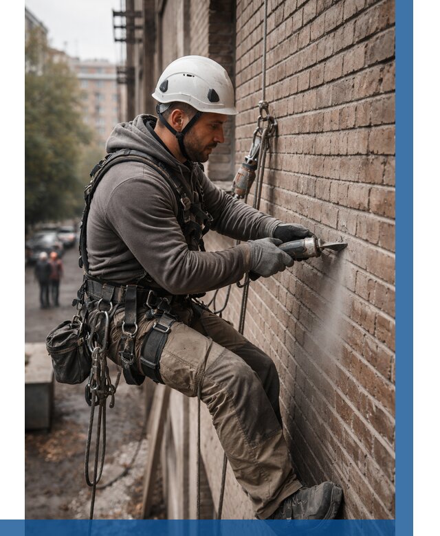 Расшивка кирпичных швов в Миассе от 610 р. | ВЫСОТНИК-Мсс