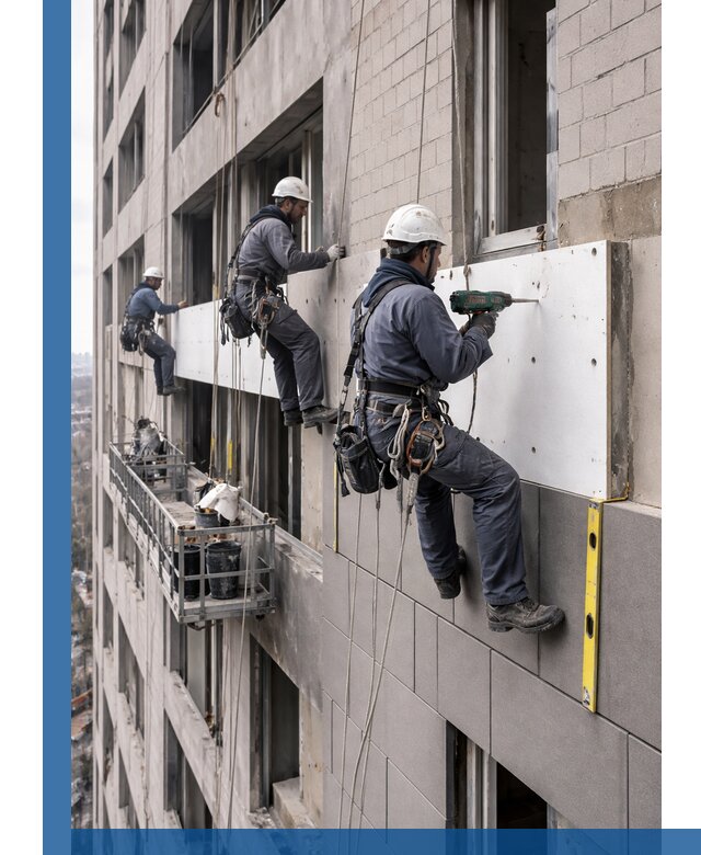 Монтаж фасадных термопанелей высокого качества в Миассе