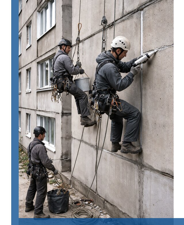 Герметизация межпанельных швов в Миассе с гарантией герметичности