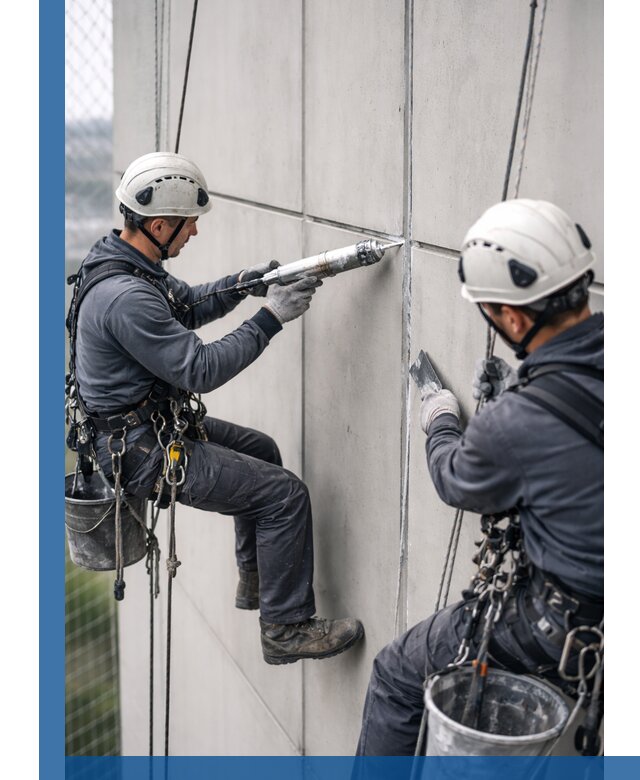 Первичная герметизация швов фасадов и кровель в Миассе