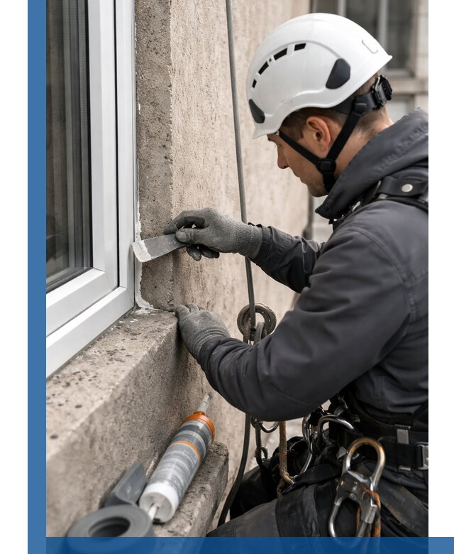 Герметизация монтажных швов окон в Миассе с гарантией качества