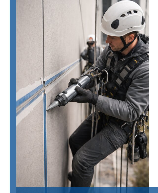 Герметизация стыков фасадных панелей в Миассе качественно и быстро