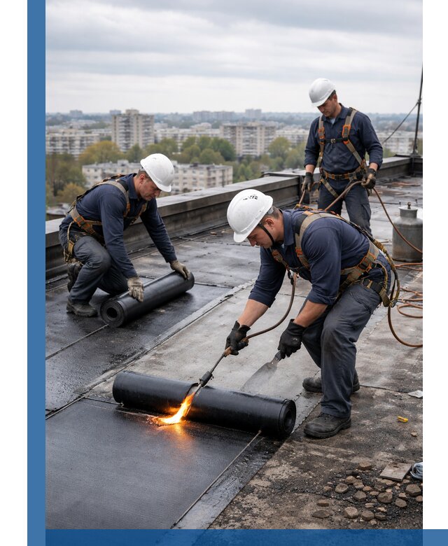 Ремонт наплавляемой кровли в Миассе качественно и надежно