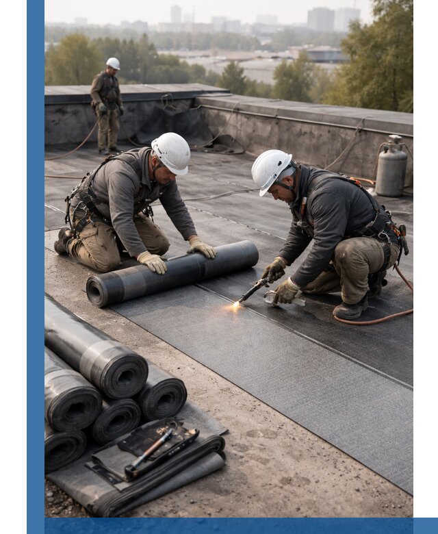 Монтаж мягкой кровли в Миассе профессионально и надежно