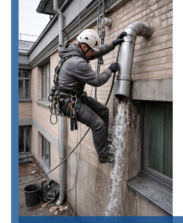 Профессиональная прочистка водосточных труб в Миассе с гарантией