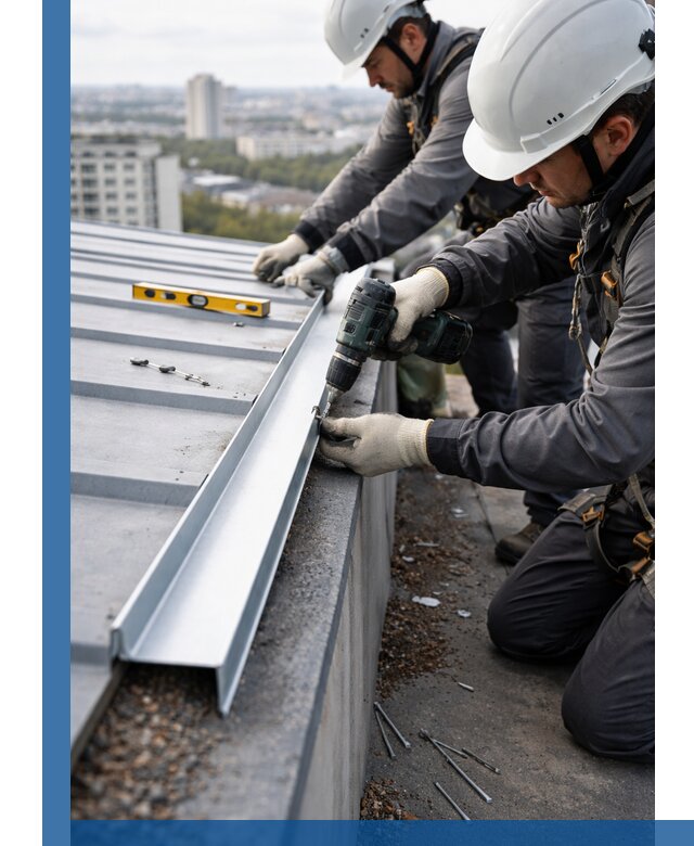 Монтаж капельника на кровле в Миассе с гарантией качества