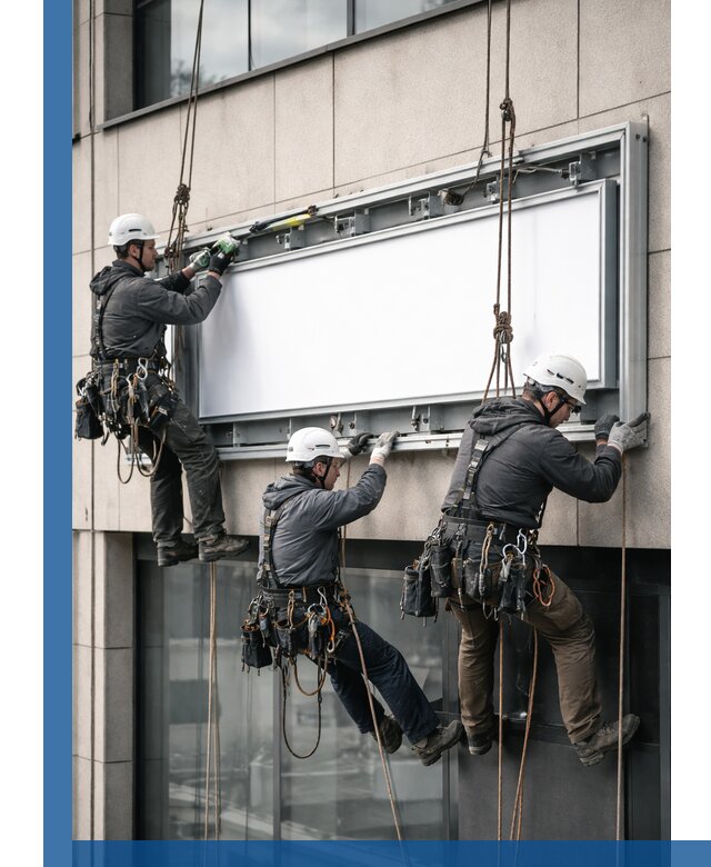 Профессиональный монтаж светового короба под ключ в Миассе