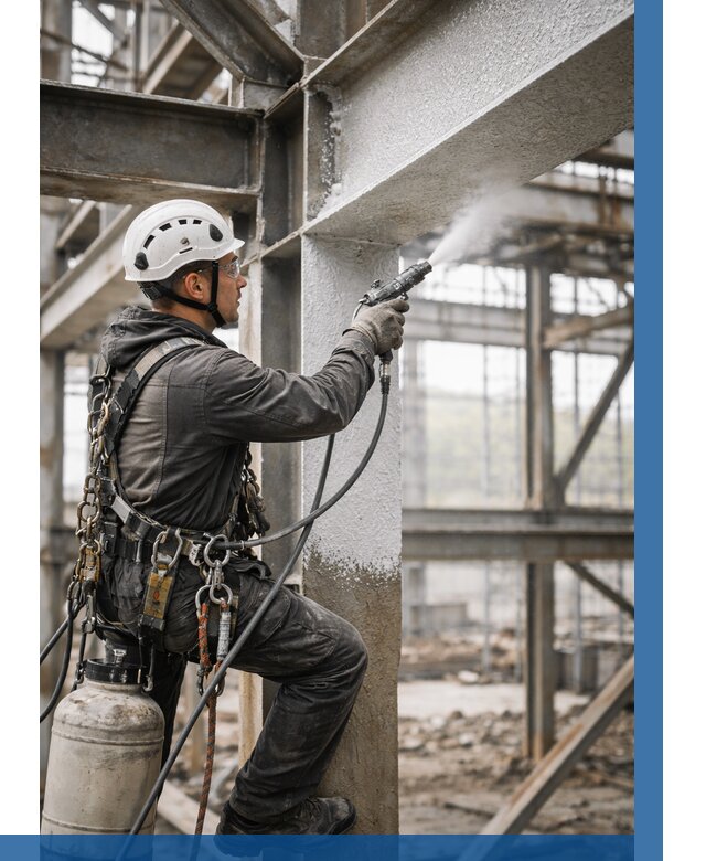 Огнезащита металлоконструкций от 763 р. | ВЫСОТНИК-Мсс в Миассе