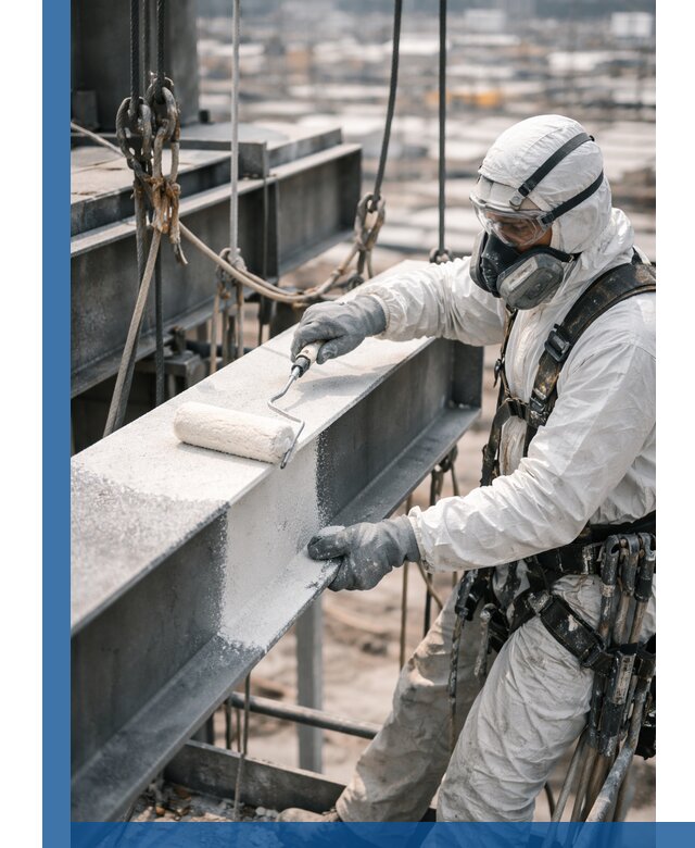 Профессиональная огнезащитная обработка металлоконструкций в Миассе