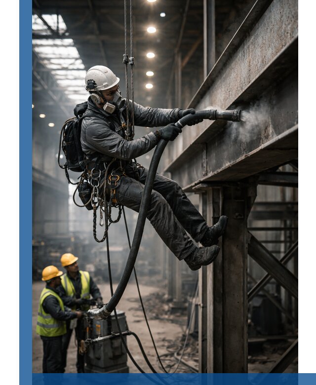 Обеспыливание конструкций в цехах промышленного производства в Миассе