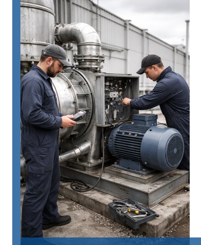 Техническое обслуживание промышленного оборудования в Миассе