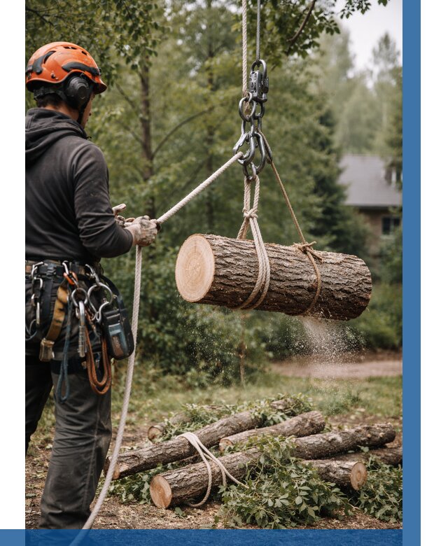Валка деревьев частями в Миассе от 7628 р. | ВЫСОТНИК-Мсс