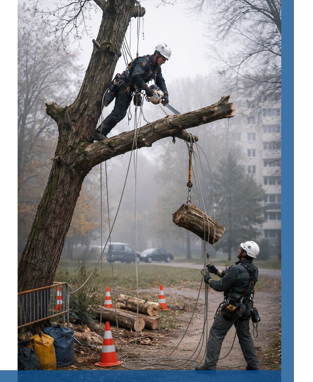 Удаление аварийных деревьев в Миассе от 15255 р. | ВЫСОТНИК-Мсс