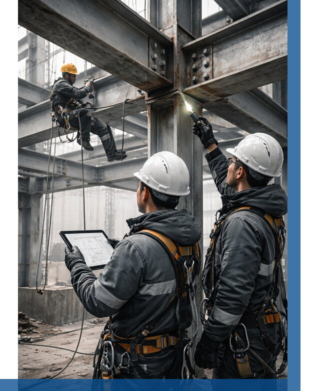 Обследование металлоконструкций в Миассе от 5594 р. | ВЫСОТНИК-Мсс