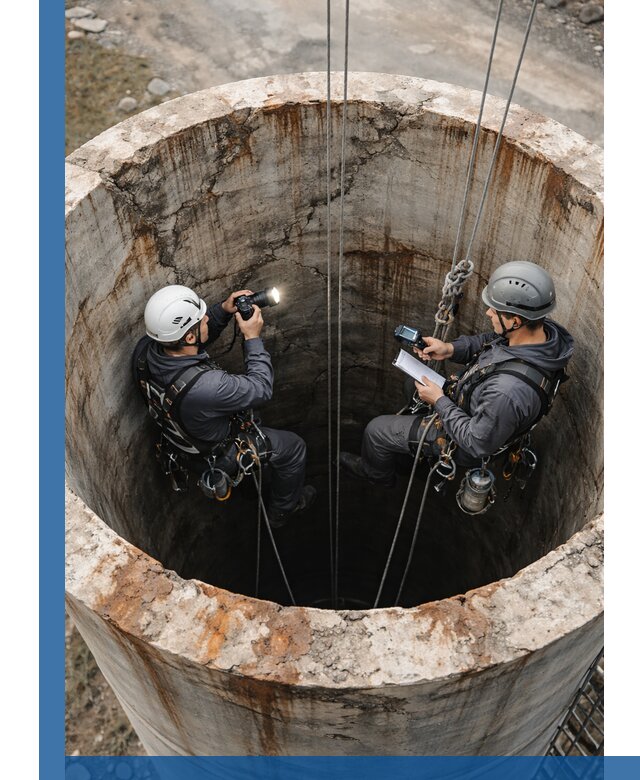 Обследование дымовой трубы: диагностика и оценка состояния в Миассе